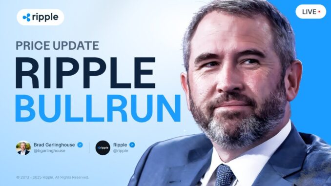 Brad Garlinghouse: RIPPLE BULL RUN CONFIRMED! XRP PRICE PREDICTION