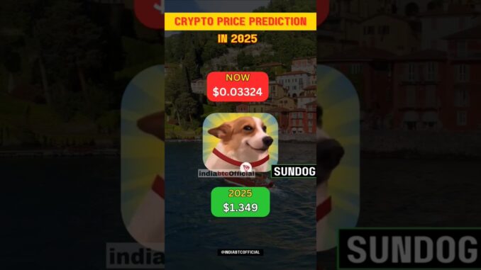 Crypto Price Prediction In 2025....??#crypto #cryptotrading #memecoin #sundog #indiabtc #bitcoin