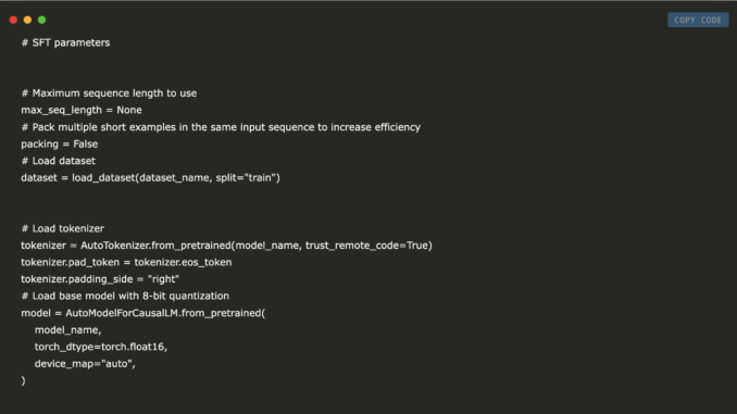 Fine-Tuning of Llama-2 7B Chat for Python Code Generation: Using QLoRA, SFTTrainer, and Gradient Checkpointing on the Alpaca-14k Dataset