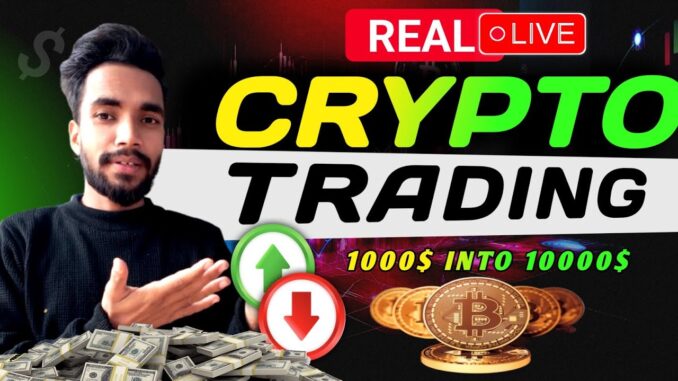 LIVE CRYPTO TRADING || #Bitcoin Live Trading | #live #bitcoin #trading #crypto | VASCAL YADAV