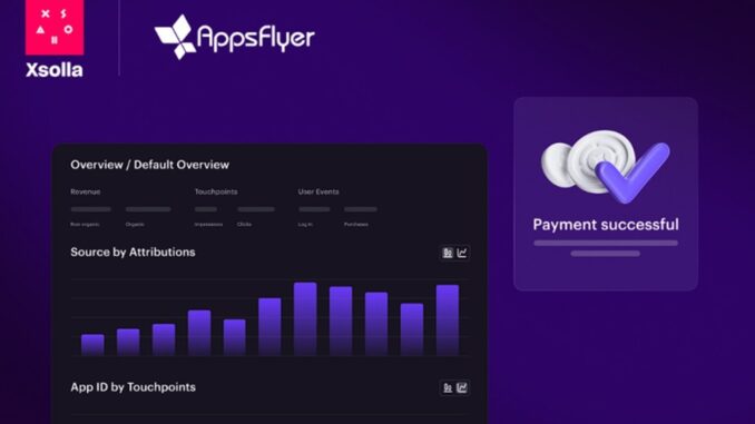 Xsolla teams up with AppsFlyer to provide analytics for web shops