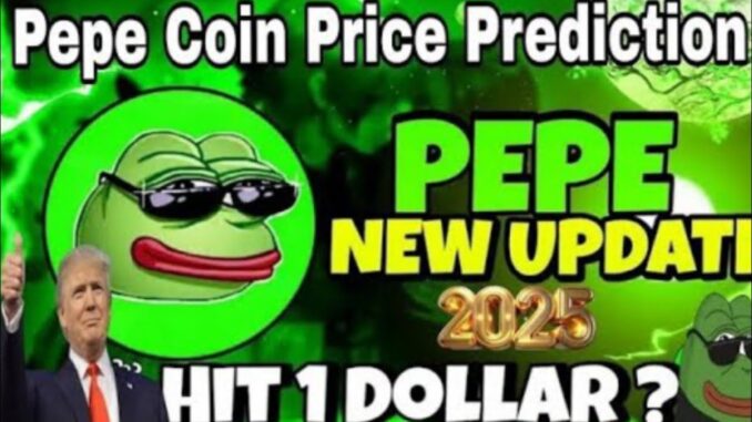 PEPE COIN PRICE PREDICTION 2025 || PEPE COIN NEWS TODAY || PEPE CRYPTO PRICE PREDICTION 2025