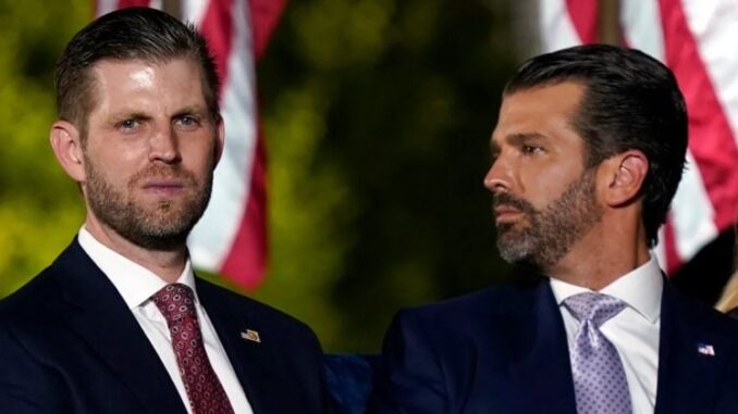 Eric Trump, Donald Trump Jr., and Hut 8 launch mining Eric Trump, Donald Trump Jr., and Hut 8 launch mining firm American Bitcoin