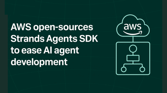 AWS Open-Sources Strands Agents SDK to Simplify AI Agent Development AWS Open-Sources Strands Agents SDK to Simplify AI Agent Development
