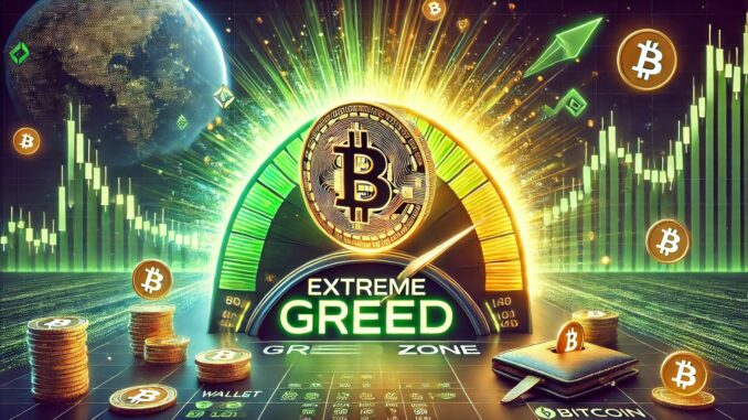 Bitcoin On Edge Of Extreme Greed—Is Euphoria Coming? Bitcoin