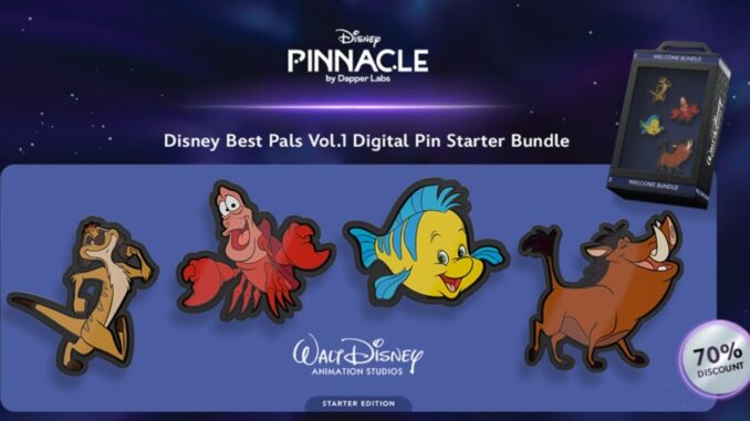 Disney+ launches fan perks with Disney Pinnacle by Dapper Labs Disney+ launches fan perks with Disney Pinnacle by Dapper Labs