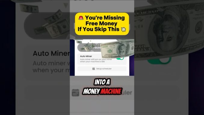 This Free App Mines Crypto While You Chill (Tari Universe Airdrop)