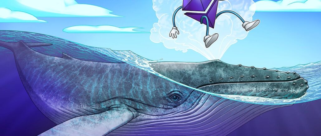 Whale buys back ETH holdings after missing $2.6M gain