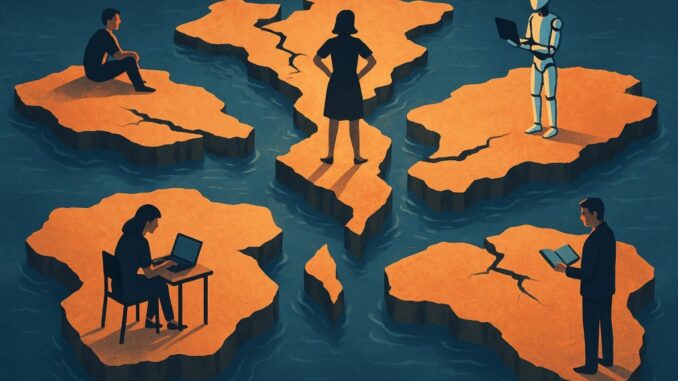 Between utopia and collapse: Navigating AI’s murky middle future Between utopia and collapse: Navigating AI’s murky middle future