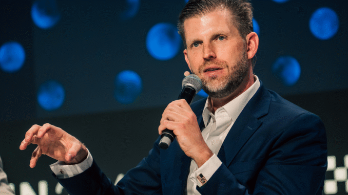 Eric Trump Denies Involvement in Tron Nasdaq Deal Despite Board Role