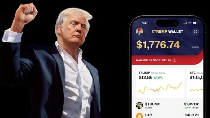 New domain hints that Trump is launching a crypto wallet New domain hints that Trump is launching a crypto wallet and trading app