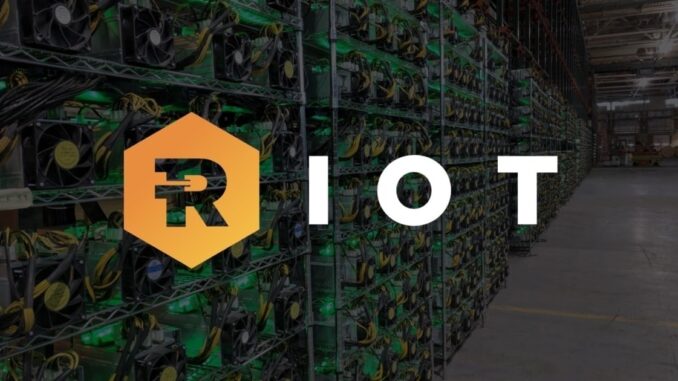Riot Platforms Reduces Stake in Bitfarms to 14.3% Following Share Riot Platforms Reduces Stake in Bitfarms to 14.3% Following Share Sales