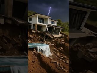 The ground shook, walls creaked, but the villa stood strong—cracked but unbroken