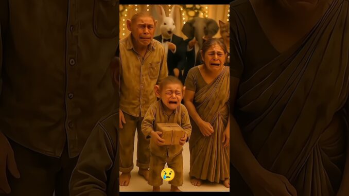 garib Bandar ki family #aivideo #funny #ai #ytshorts #aihindistory #aishorts #shorts