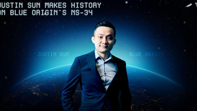 Justin Sun Makes History as Youngest Chinese Commercial Astronaut with Blue Origin’s NS-34 Spaceflight