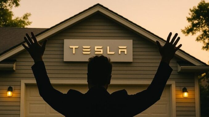 Tesla shares rise 2.4% following Elon Musk's 'Daddy's home' comment