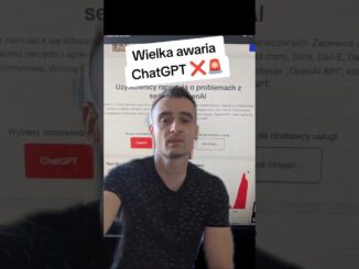 Wielka awaria ChatGPT ❌🚨 #chatgpt #ai #news